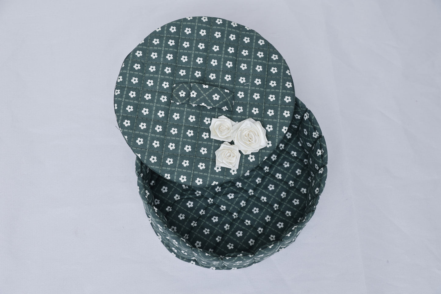 Printed Cotton Roti/Chapati Quilted Bag Traditional Hotpot Bread Container – Bread Box – Roti Box – Roti Container
