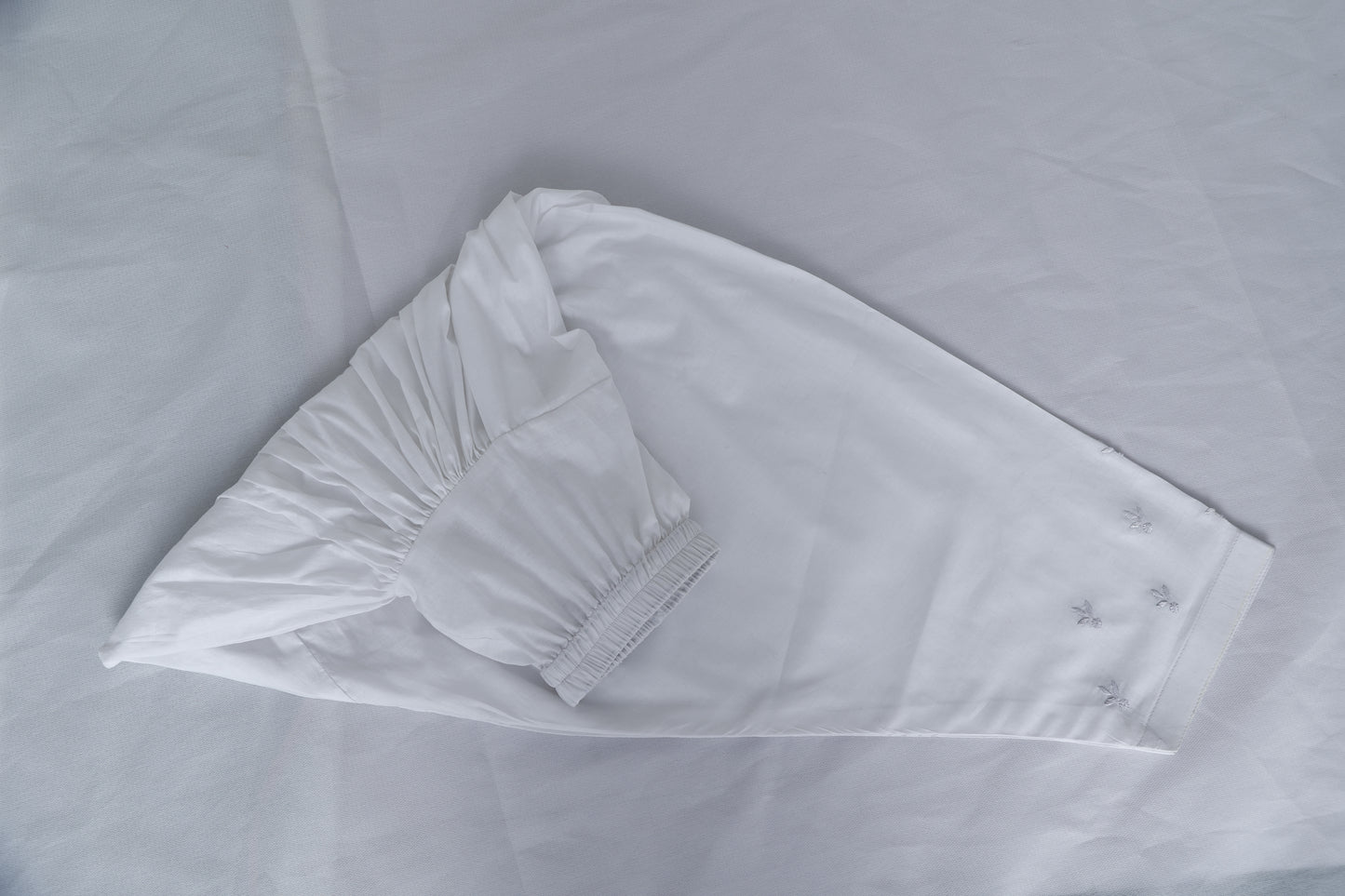 Cotton Trouser - Embraided Trouser- Hand stitched - Hunarcrafting Originals