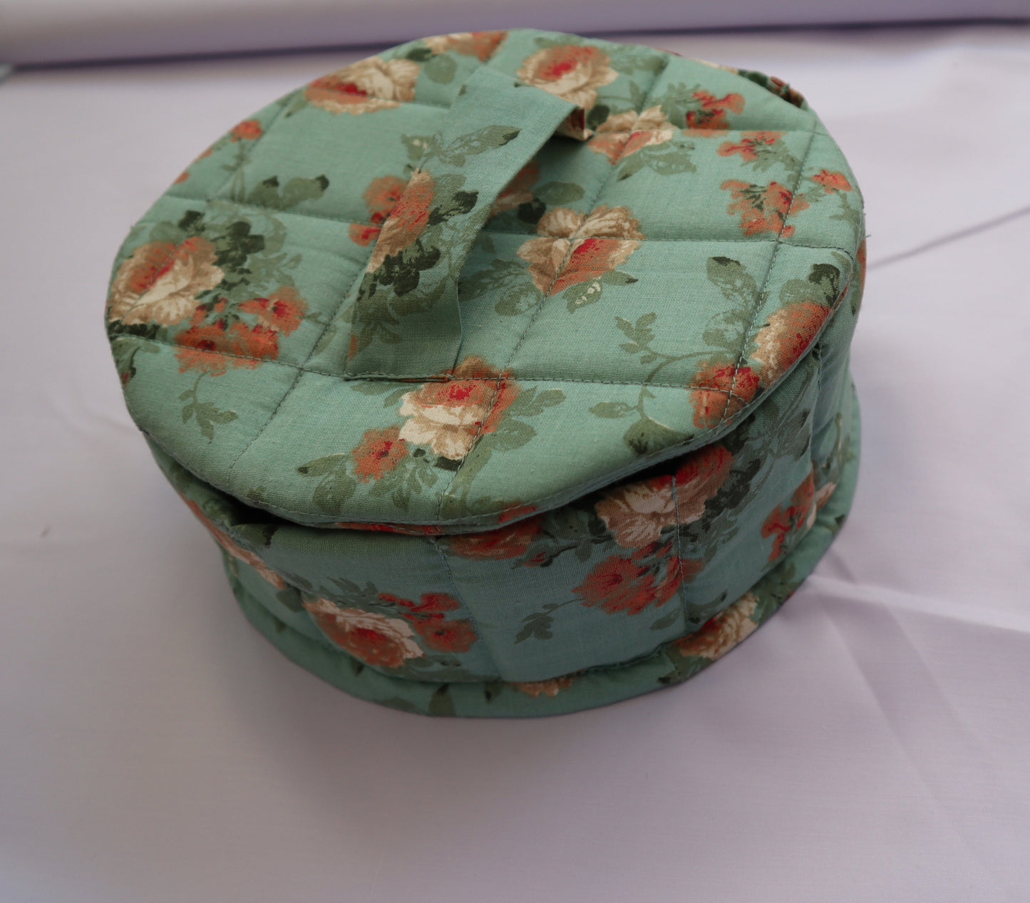 Handmade Cotton Roti/Chapati Quilted Bag Traditional Hotpot Bread Container – Bread Box – Roti Box – Roti Container