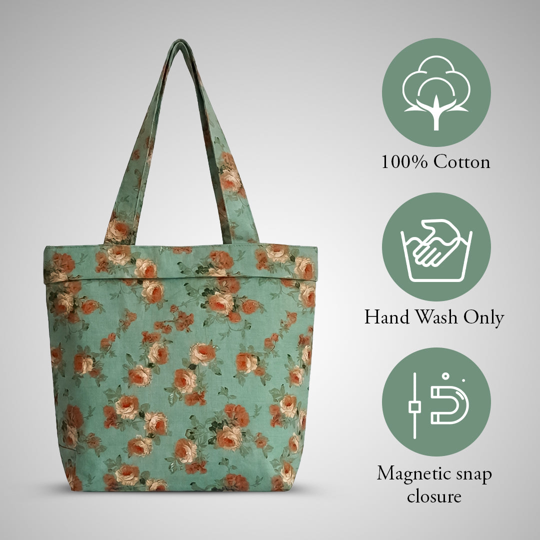 Art Canvas Bag - Ladies Handbag Handmade Cloth Bag - Hunarcrafting Original