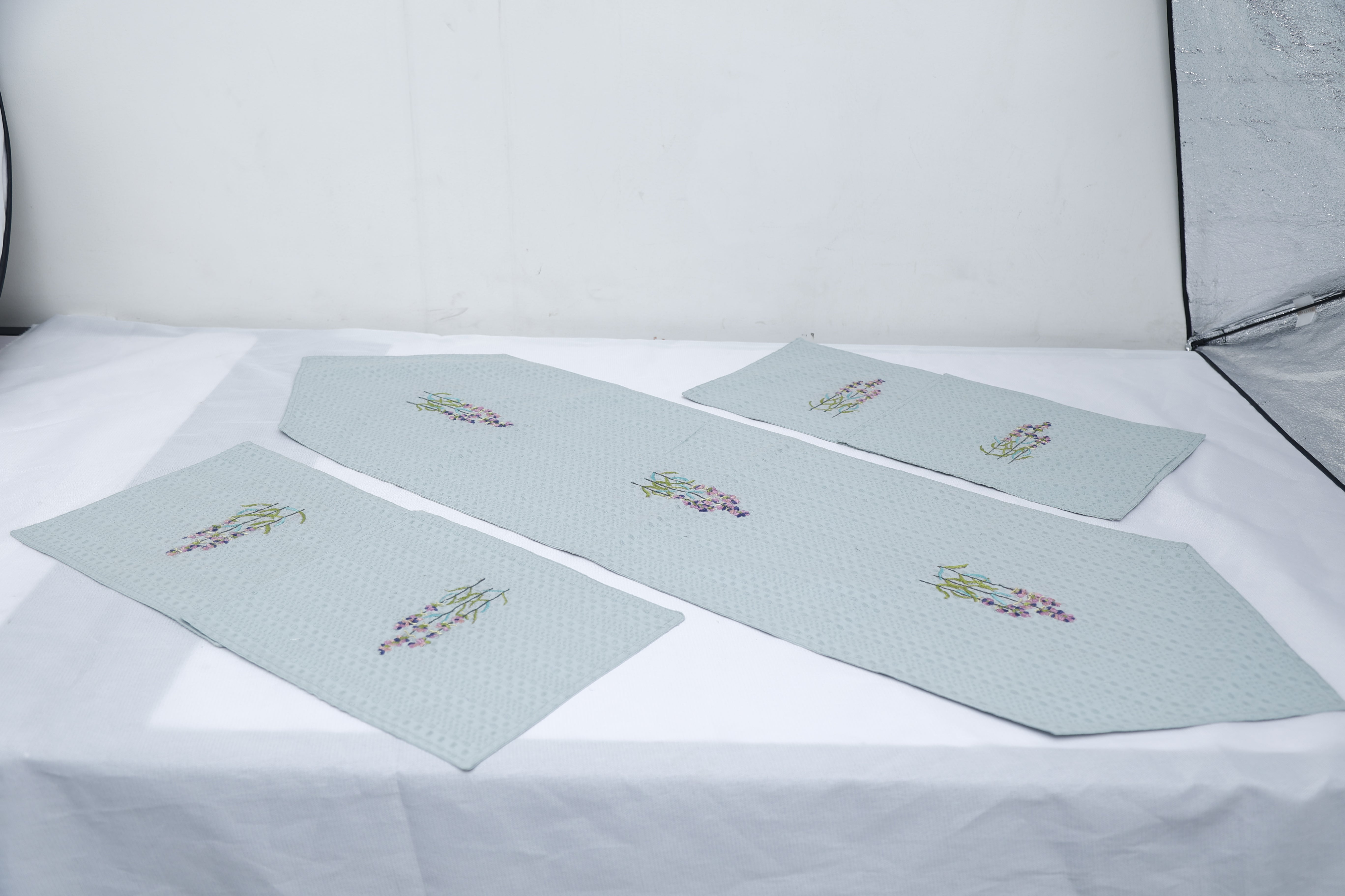 Embraided Table Runner - Block Printed Table Runner - Hunarcrafting Original Table Cover