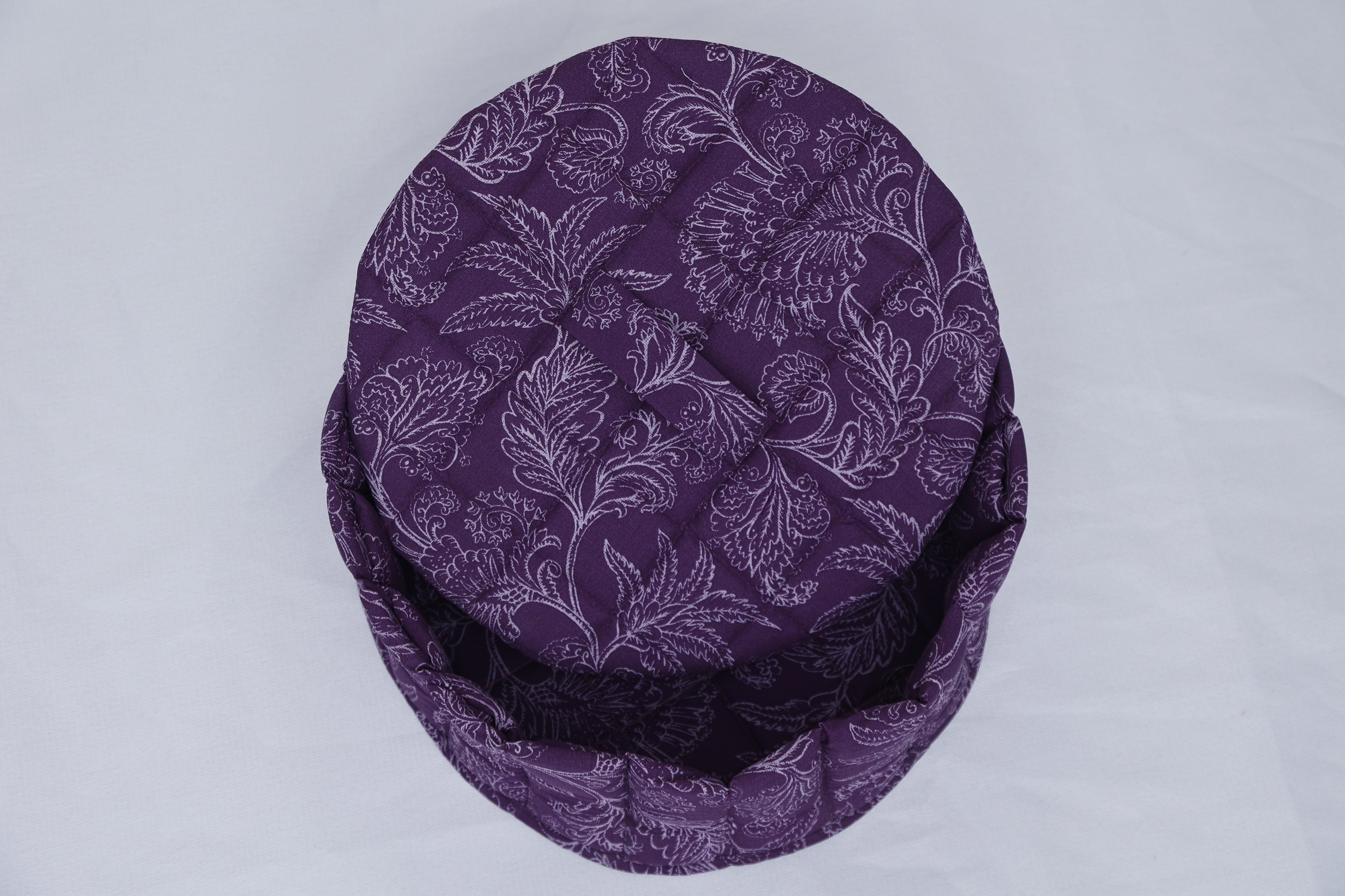 Bolsa Acolchada de Algodón Estampado para Roti/Chapati Recipiente Tradicional para Pan Caliente – Panera – Caja de Roti – Contenedor de Roti