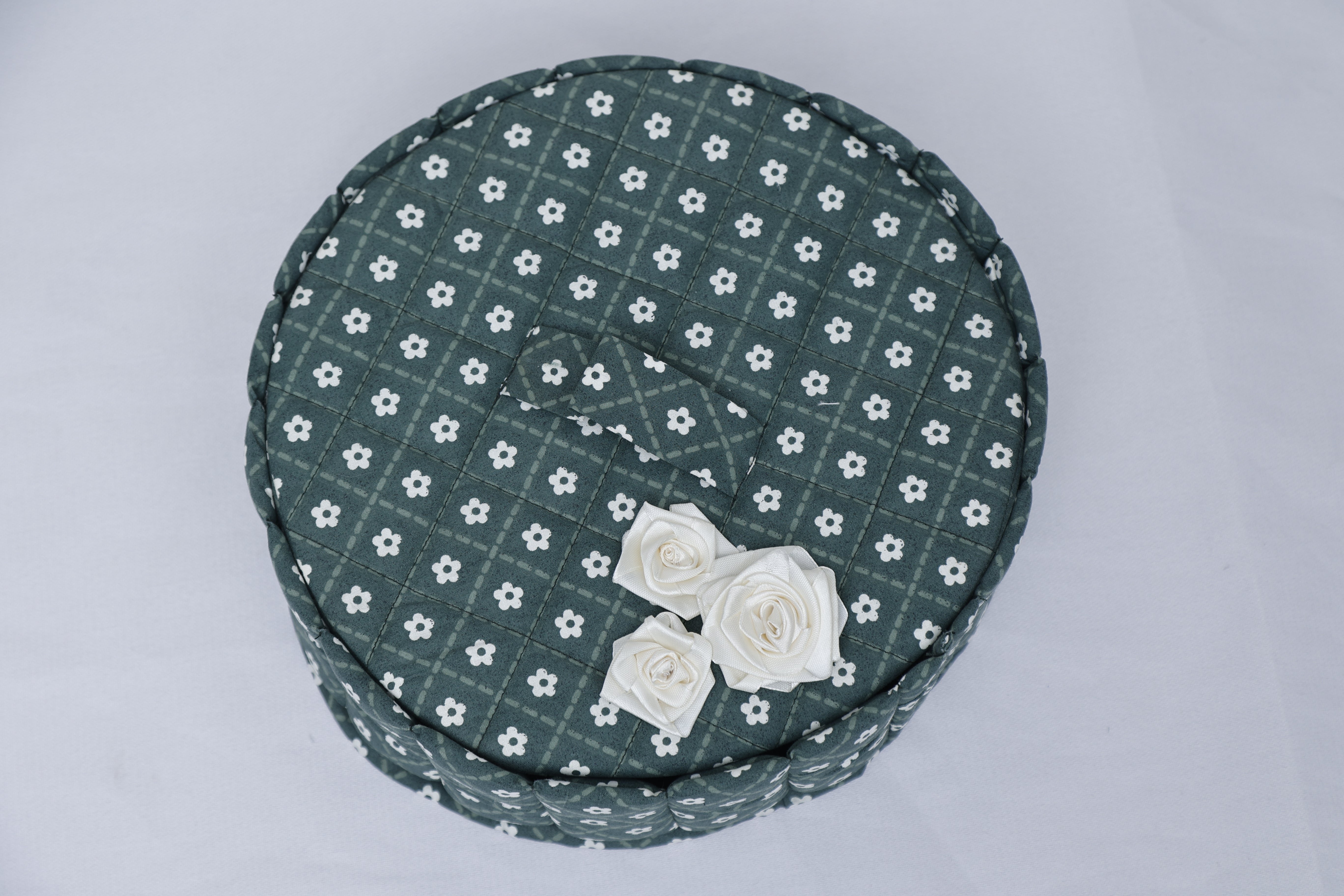 Bolsa Acolchada de Algodón Estampado para Roti/Chapati Recipiente Tradicional para Pan Caliente – Panera – Caja de Roti – Contenedor de Roti