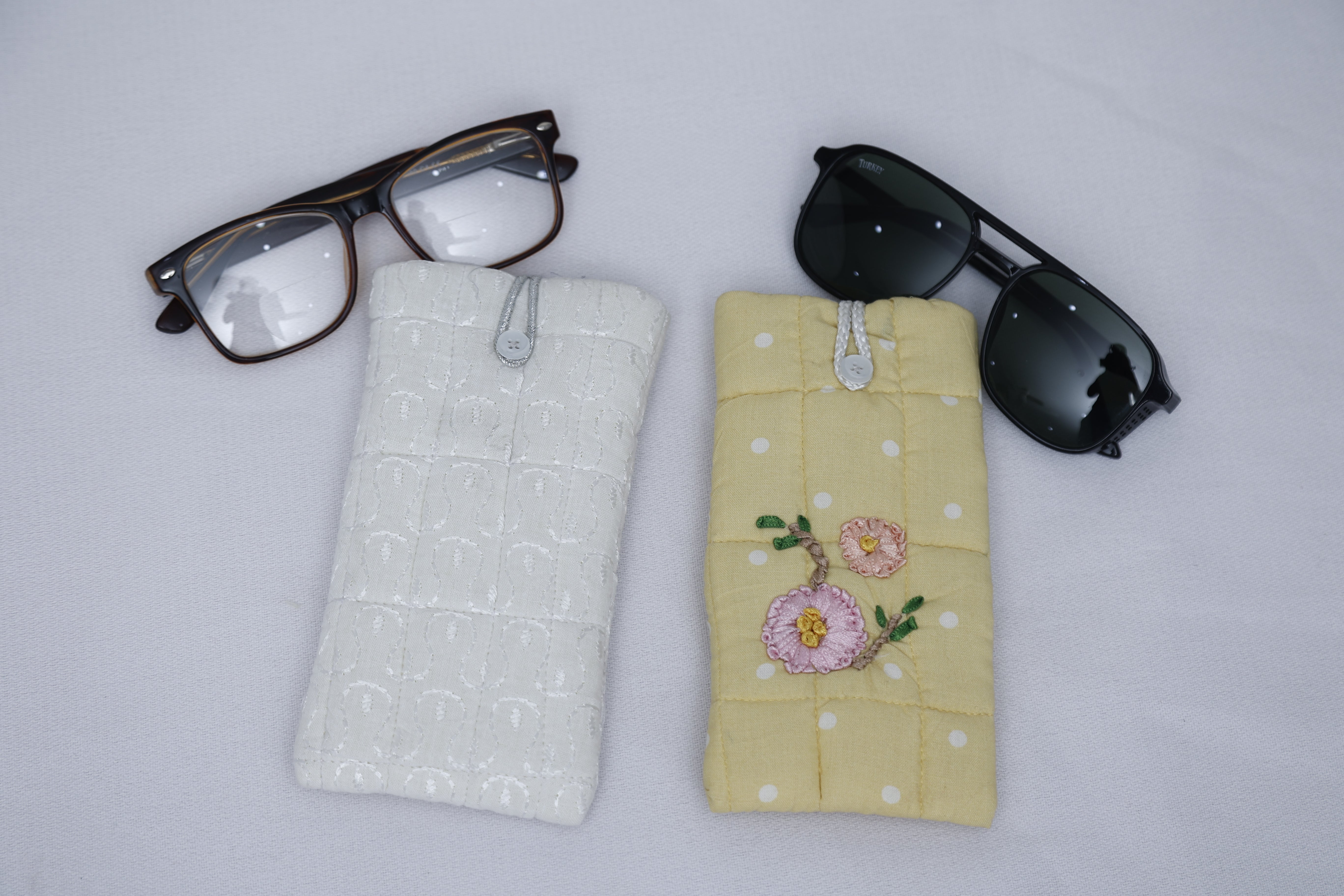Funda para Gafas Bordada a Mano - Funda para Gafas Hunarcrafting