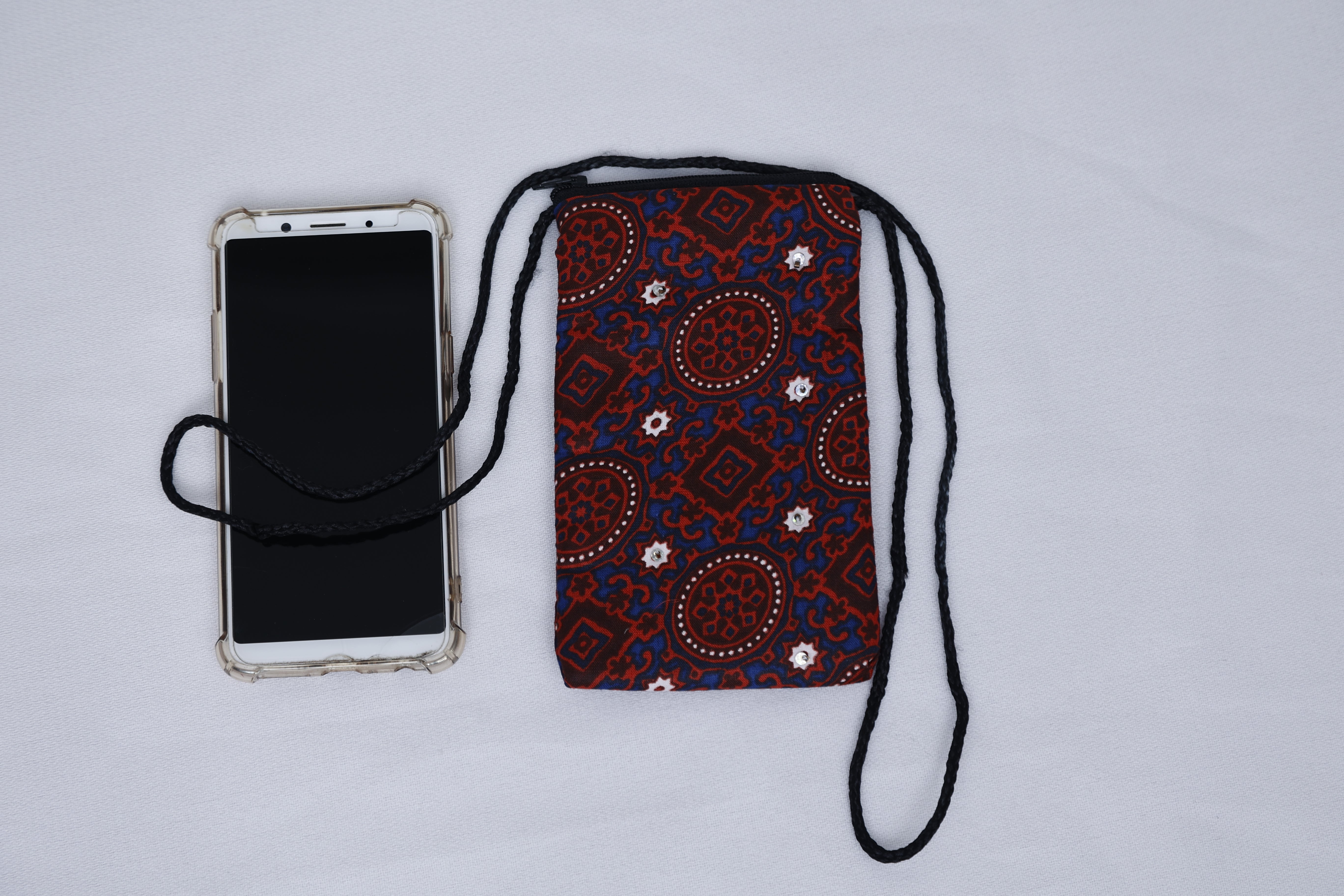 Handmade Mobile Purse - Traditional Purse - Ladies Purse - Hunarcrafting originals