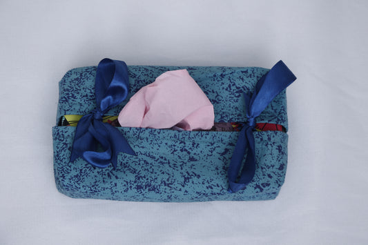 Hand Stitched Cotton Tissue Box - Hunarcrafting original