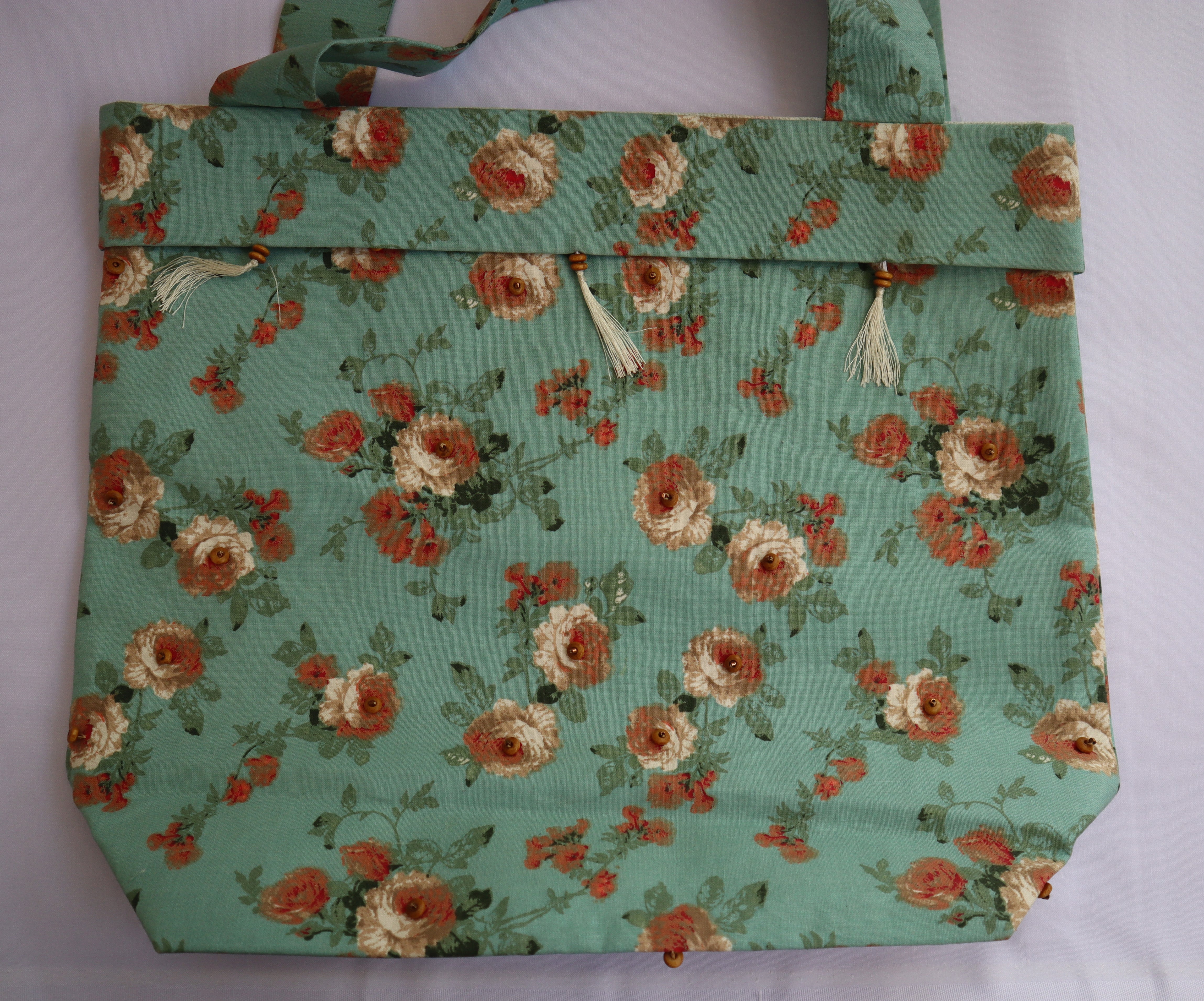 Art Canvas Bag Ladies Handbag Handmade Cloth Bag