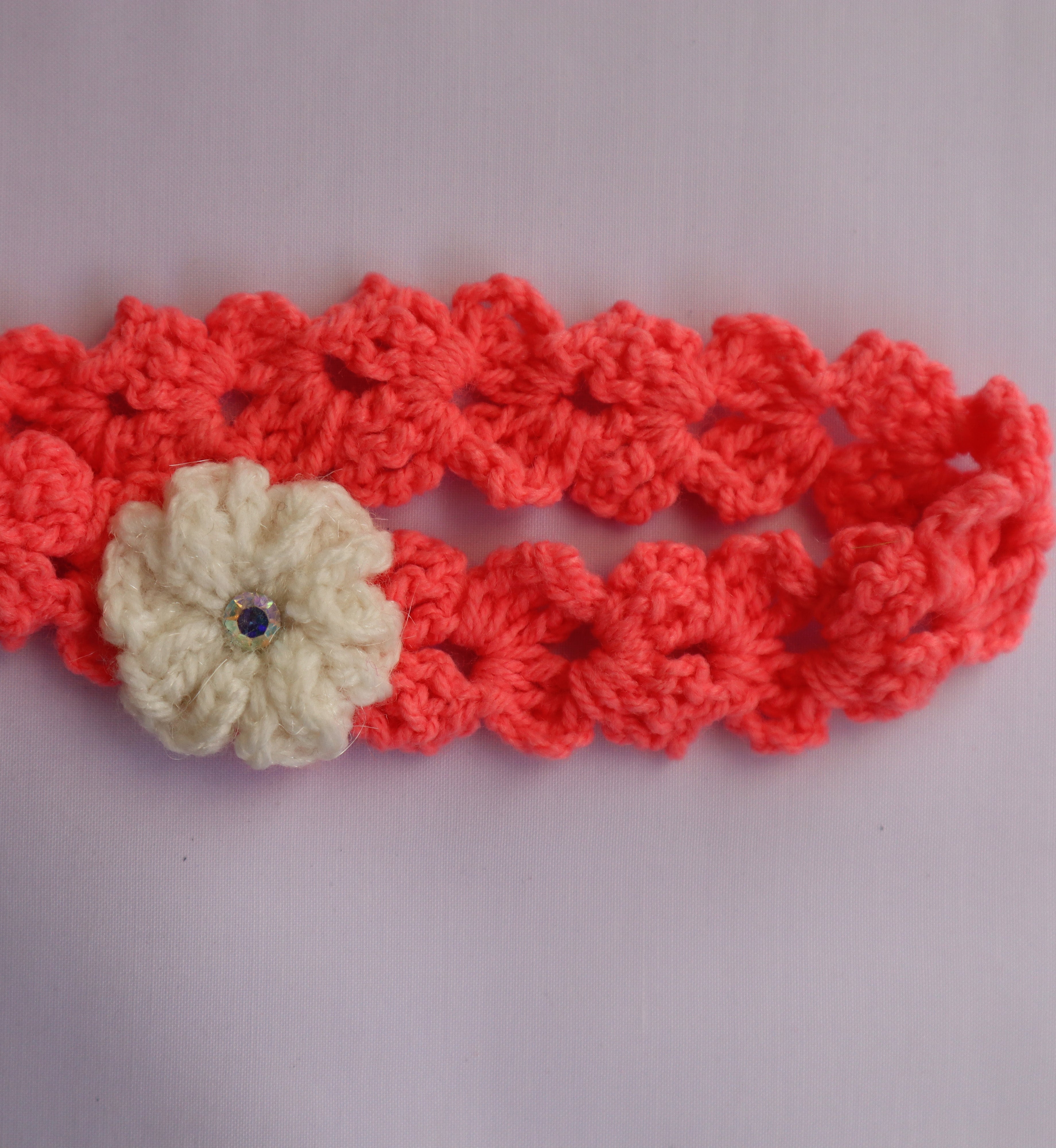 Diadema hecha a mano para bebés recién nacidos - Original de Hunarcrafting