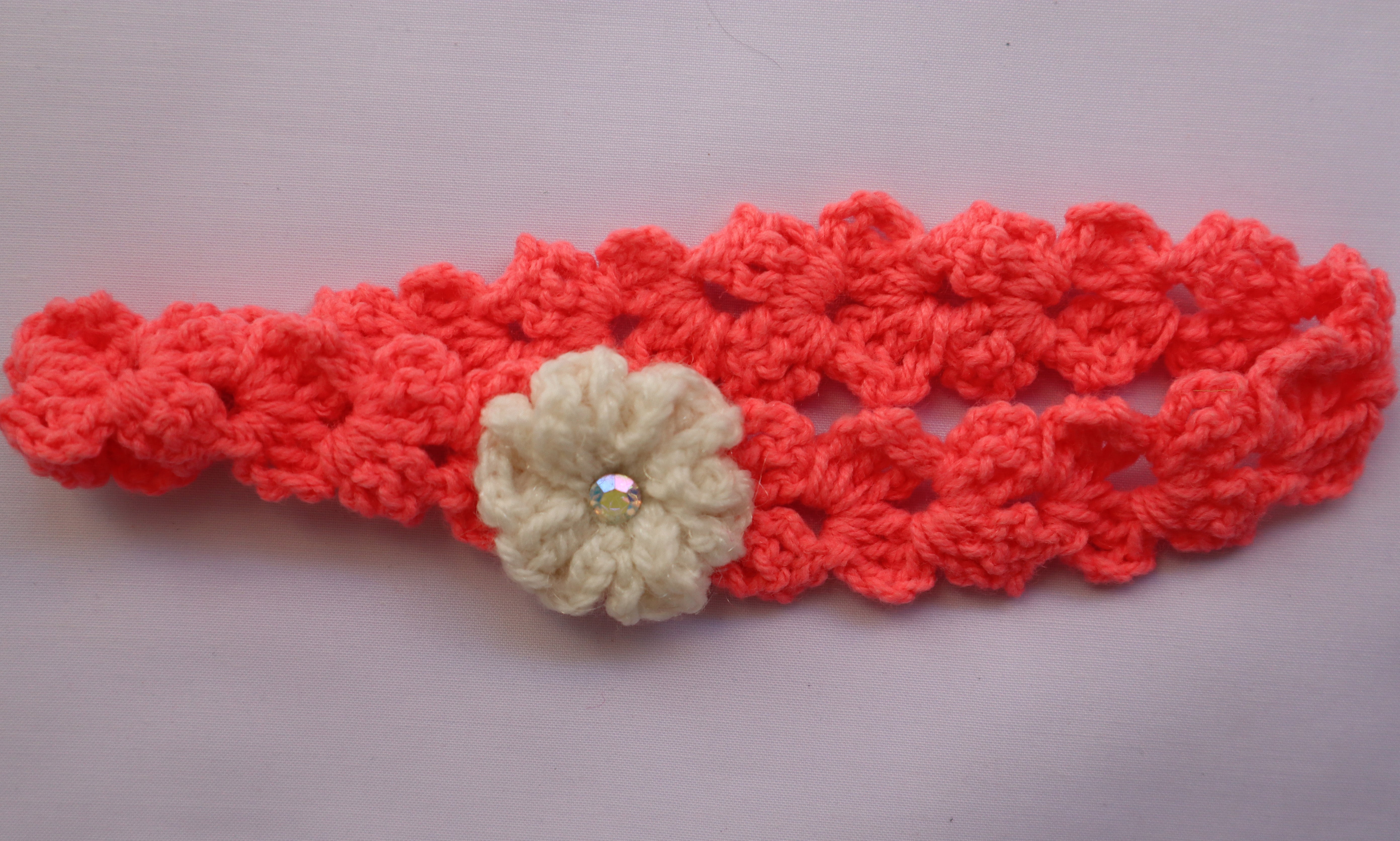 Diadema hecha a mano para bebés recién nacidos - Original de Hunarcrafting