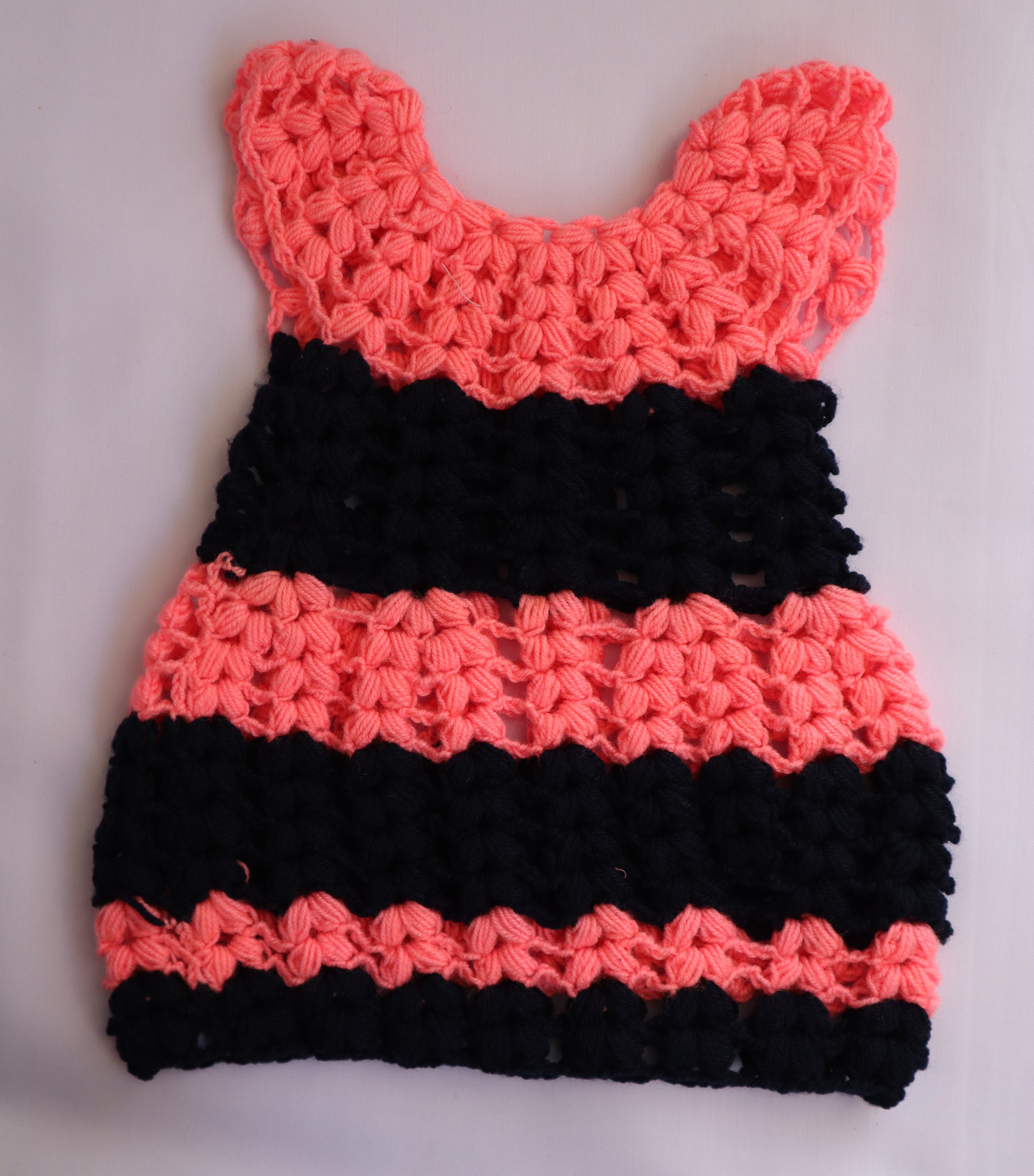 Frock de lana para bebé recién nacido hecho a mano - Ropa de lana para bebé recién nacido HunarCrafting