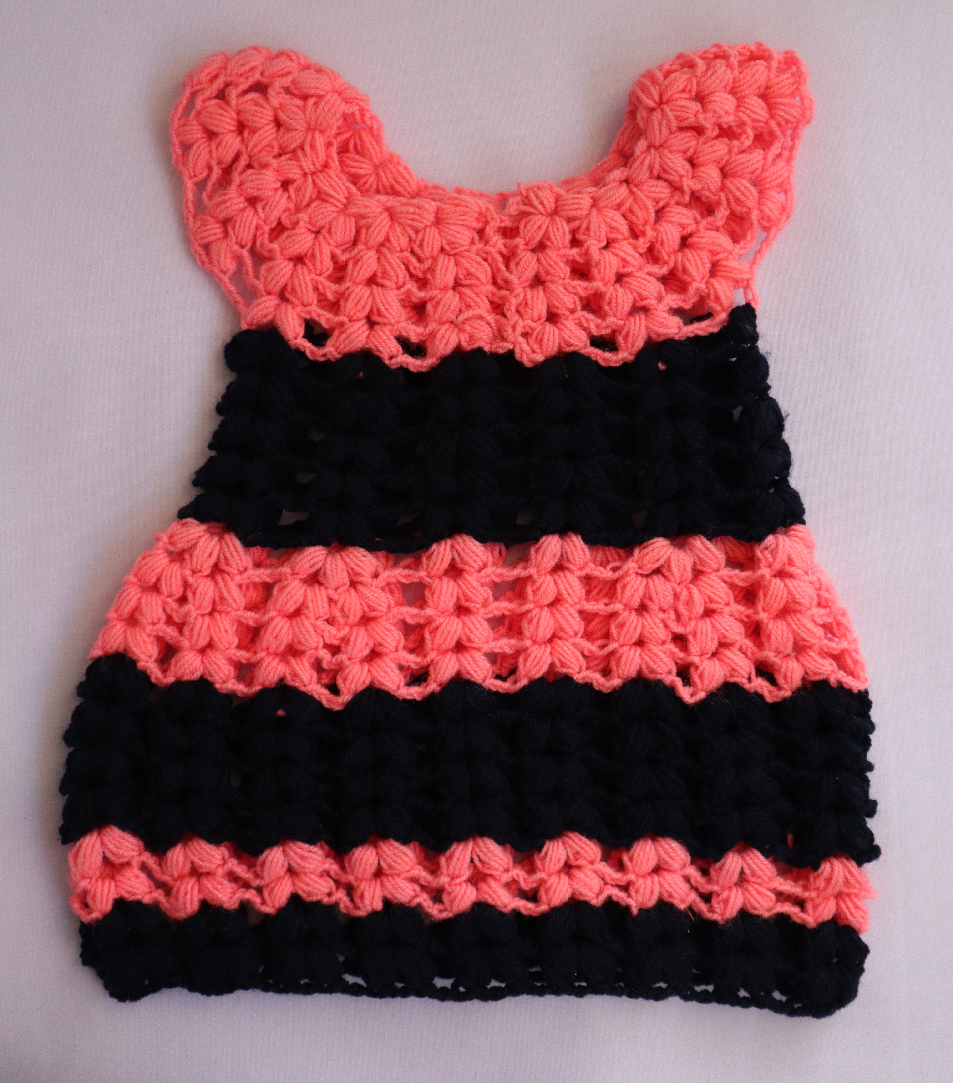 Frock de lana para bebé recién nacido hecho a mano - Ropa de lana para bebé recién nacido HunarCrafting
